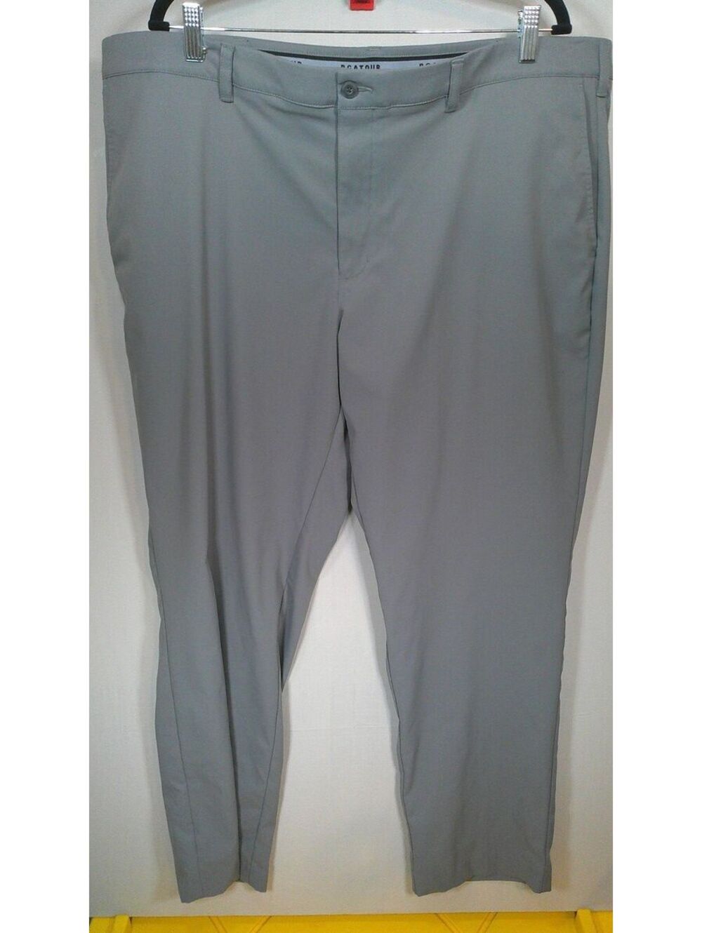 Perry Ellis Gray Polyester Dress Pants Size 42x32